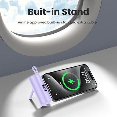 Portable LED Power Bank 5000mAh Dual Charge thumbnail 3