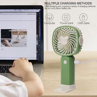 Multicolor Portable Mobile Phone Holder Fan - 1 Pcs thumbnail 4