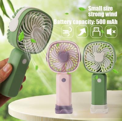 Multicolor Portable Mobile Phone Holder Fan - 1 Pcs thumbnail 8