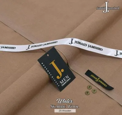 Men’s Unstitched Wool Plain Suit