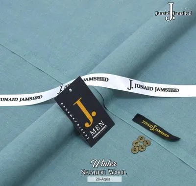 Men’s Unstitched Wool Plain Suit