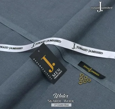 Men’s Unstitched Wool Plain Suit