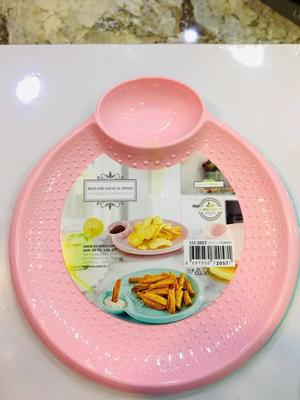1 Pc Food Plate For French Fries