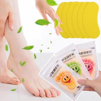 10 Pcs Shoes Odor Remover Deodorant Patch Lemon