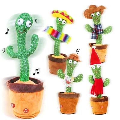 Dancing Cactus Plush Toy For Kids
