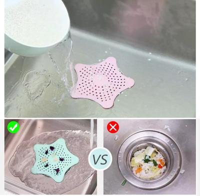 Silicone Drain Sink Stopper Strainer, Pack of 3 