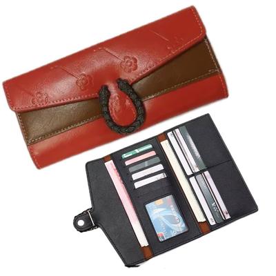 Women's Leather Textured Tri-Fold Wallet