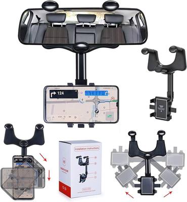Portable Car Phone Holder - Lightweight ABS Plastic Design