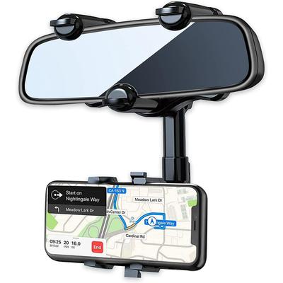 Portable Car Phone Holder - Lightweight ABS Plastic Design thumbnail 7