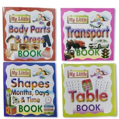 Pack Of 4 Pre School Books For Your Kids - Kids Books For Early Learning - Reading Books For Kids An