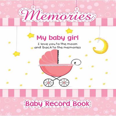 Baby Boy Record Books -My First Picture Book (Pink)