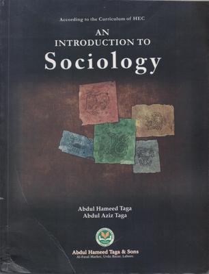 An Introduction To Sociology By Abdul Hameed Taga