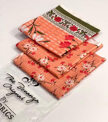 3 Pcs Women's Unstitched Digital Print Suit