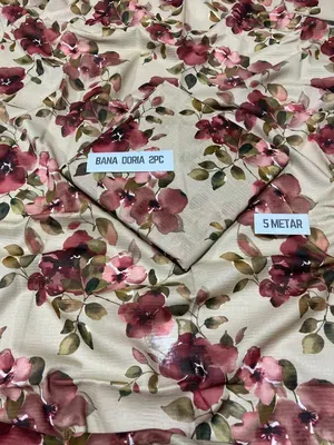Stylish Multicolor Lawn Suit - 2 Pcs Digital Print Ensemble thumbnail 2