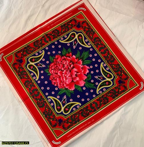 12 Pcs Crystal Cotton Dastar Khwan