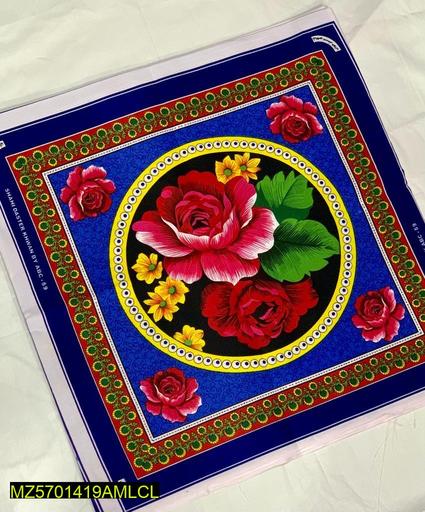 12 Pcs Crystal Cotton Printed Dastar Khwan