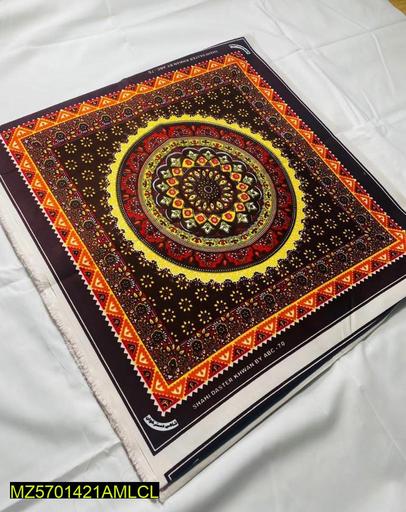 12 Pcs Crystal Cotton Printed Dastar Khwan