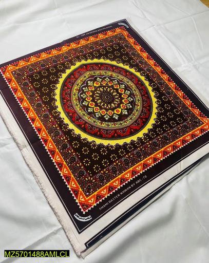 12 Pcs Crystal Cotton Printed Dastar Khwan