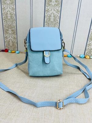 Women's Soft Leather Casual Multipurpose Cellphone Pouch