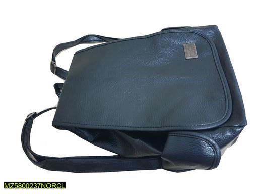 Multi Functional Unisex PU Leather Backpack