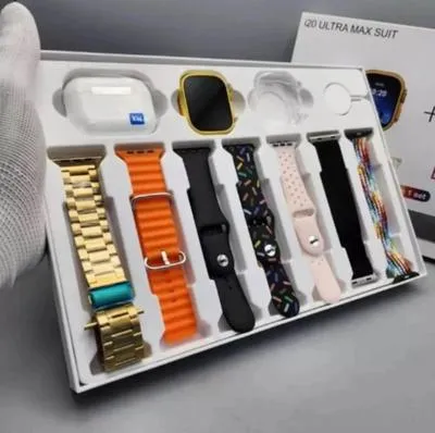 Smart Watch Ultra with Earbuds Golden 2.3" Display thumbnail 7