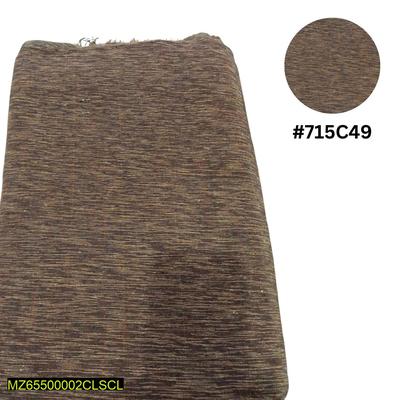 Men's Unstitched Khaddar Plain Suit