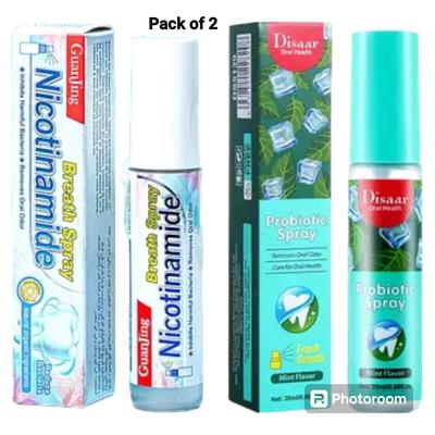 Mouth Freshener Spray, Pack Of 2