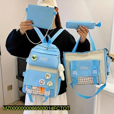17 Inches 4 Pcs Casual Backpack