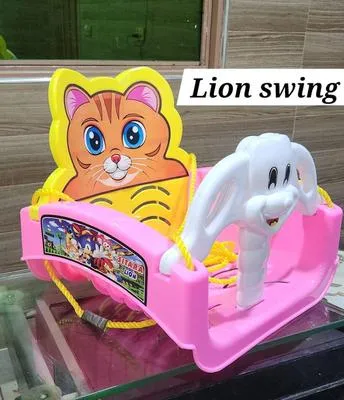 3 In 1 Double Sided Baby Swing - Multi-Color Fun for Kids