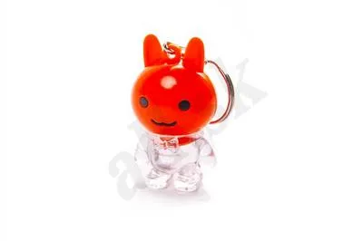 1 Pc Teddy Bear Style Mini Keychain Light,For Keys & Bags