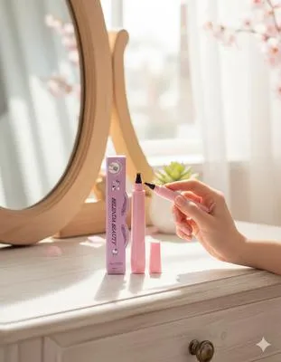 4 Tip Waterproof Eyebrow Pen, 2.5 g, 1 Pc