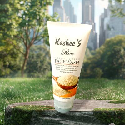 Kashee's Rice Face Wash 150ml Whitening Cleanser thumbnail 4