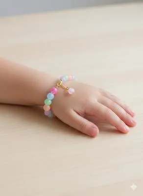 Multicolor Beads Style Colorful Bracelet, For Kids, Buy 1 Get 1 Free 