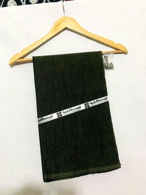 1 Pc Men's Khaddar Plain Shawl