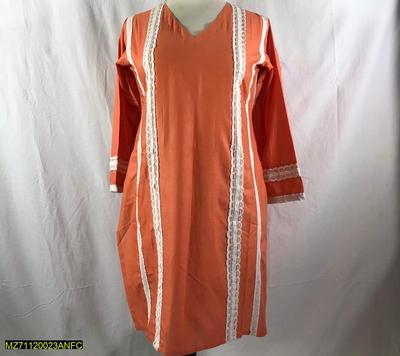 Women's Stitched Arabic Lawn Embroidered Shirt