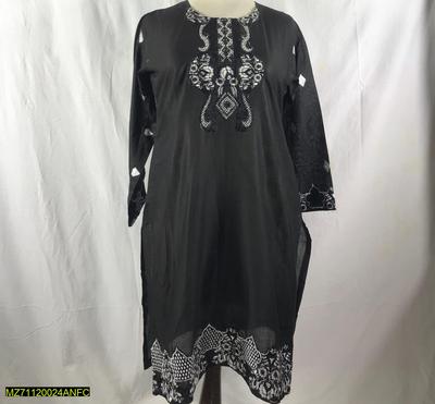 Women's Stitched Arabic Lawn Embroidered Shirt