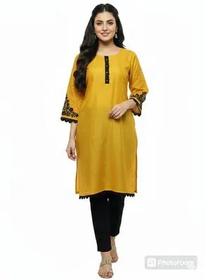 1 Pc Women's Stitched Lawn Embroidered Shirt
