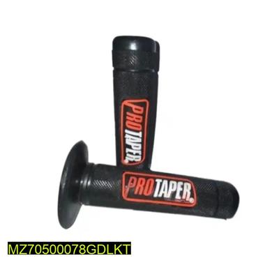2 Pcs Rubber Motorcycle Grip 