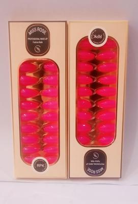Pre Glued Artificial Nails Cosmetics 