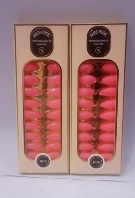 Pre Glued Artificial Nails Cosmetics 