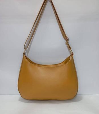 Women's PU Leather Plain Top Handle Shoulder Bag