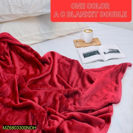Fleece Printed Double Bed Blanket