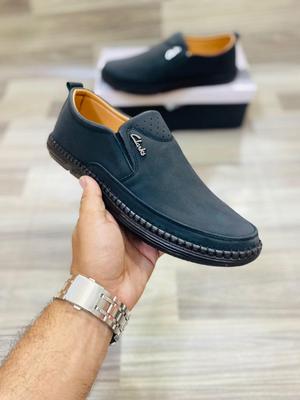 Men's Formal Black Rexine Loafers - 1 Pcs