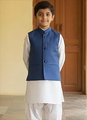 Kids Stylish Suiting Stitched Premium Waistcoat 