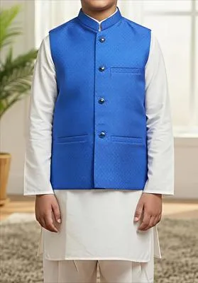 Kids Stylish Suiting Stitched Premium Waistcoat 