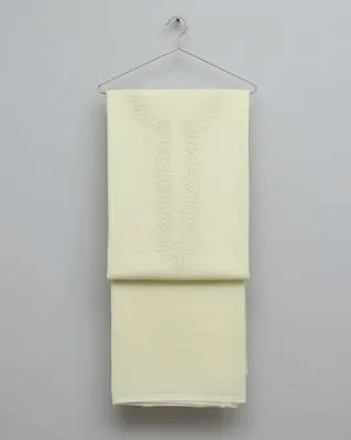 Men’s Unstitched Cotton Embroidered Suit