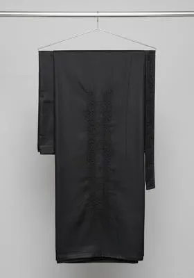 Men’s Unstitched Cotton Embroidered Suit