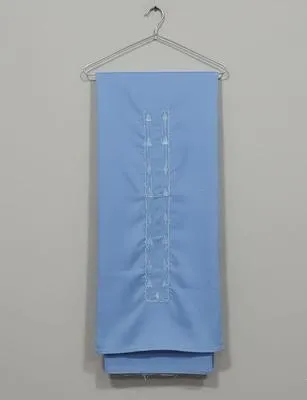 Men’s Unstitched Cotton Embroidered Suit