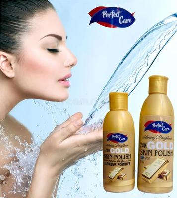 Golden Skin Polisher - Whitening and Hydrating Exfoliator for All Skin Types