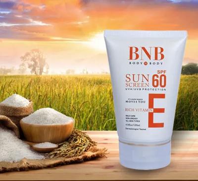 UV Protectant Sunblock Cream for All Skin Types, 120ml - Protects from Sunburn
